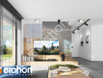 Проект будинку ARCHON+ Будинок в нефрісах (Г2Е) ВДЕ денна зона (візуалізація 1 від 1)