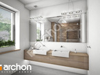 Проект будинку ARCHON+ Будинок в бірюзі (Г2) візуалізація ванни (візуалізація 1 від 3)
