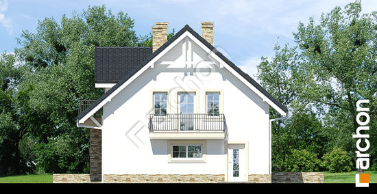 Бочний фасад Будинок в рододендронах 14 вер.2