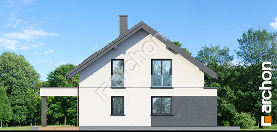 Боковой фасад Дом в аурорах 22 (ГЕ)