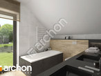 Проект дома ARCHON+ Дом в аурорах 22 (ГЕ) визуализация ванной (визуализация 3 вид 3)