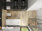 Проект дома ARCHON+ Дом в аурорах 22 (ГЕ) визуализация ванной (визуализация 3 вид 4)