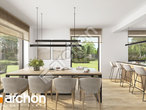 Проект будинку ARCHON+ Будинок в аурорах 22 (ГЕ) денна зона (візуалізація 1 від 3)