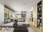 Проект будинку ARCHON+ Будинок в аурорах 22 (ГЕ) денна зона (візуалізація 1 від 5)