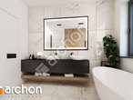Проект будинку ARCHON+ Будинок в підсніжниках 3 (Г2) візуалізація ванни (візуалізація 4 від 3)