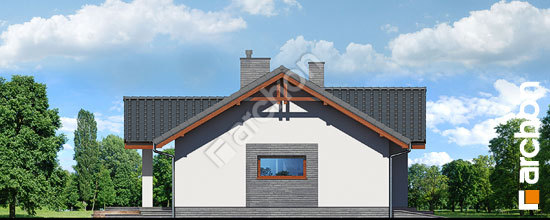 Боковой фасад Дом в лещиновнике (ГТ)