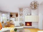Проект будинку ARCHON+ Будинок в чорнобривцях 2 вер.2 денна зона (візуалізація 1 від 1)