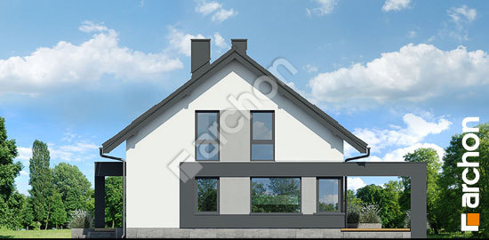 Боковой фасад Дом в сорго