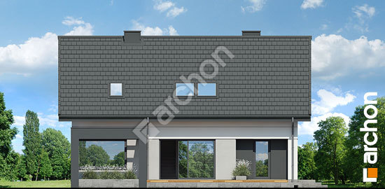 Дворовой фасад Дом в сорго