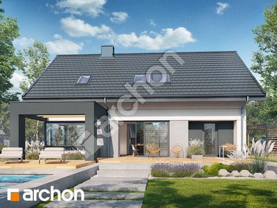 Проєкт будинку ARCHON+ Будинок в сорго 