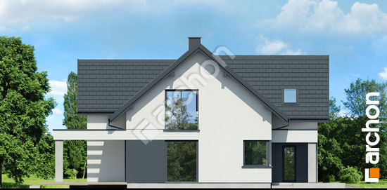 Бочний фасад Будинок в мірабілісах (Г2Е) ВДЕ