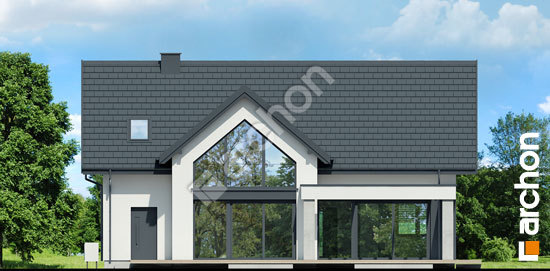 Дворовой фасад Дом в мирабилисах (Г2Е) ВИЭ