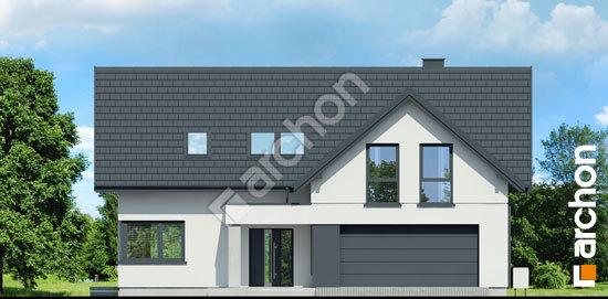 Передній фасад Будинок в мірабілісах (Г2Е) ВДЕ