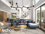 Проект будинку ARCHON+ Будинок в мірабілісах (Г2Е) ВДЕ денна зона (візуалізація 1 від 1)