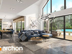 Проект дома ARCHON+ Дом в мирабилисах (Г2Е) ВИЭ дневная зона (визуализация 1 вид 8)