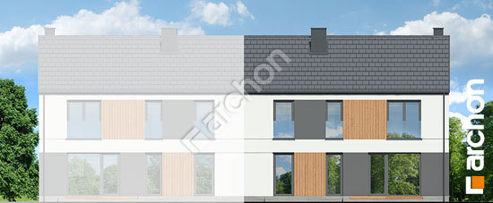 Дворовой фасад Дом в химонантах 3 (ГБ)