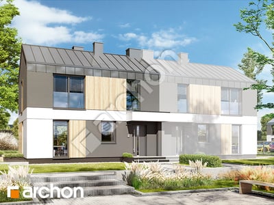 Проект дома ARCHON+ Дом в эверниях (Б) вер.2 