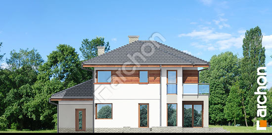 Боковой фасад Вилла Элиза 3