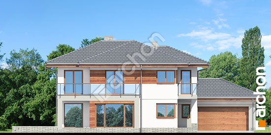 Передній фасад Вілла Еліза 3