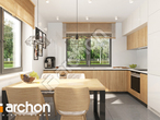 Проект дома ARCHON+ Дом в хлорофитуме 17 визуализация кухни 1 вид 1