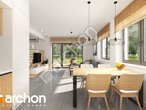 Проект будинку ARCHON+ Будинок в хлорофітумі 17 денна зона (візуалізація 1 від 2)