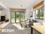 Проект дома ARCHON+ Дом в хлорофитуме 17 дневная зона (визуализация 1 вид 1)