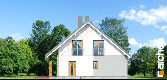 Боковой фасад Дом в айдаредах 9