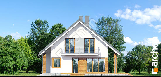 Боковой фасад Дом в айдаредах 9