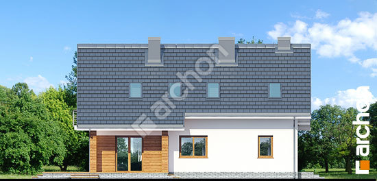 Дворовой фасад Дом в айдаредах 9