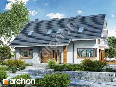 Проект дома ARCHON+ Дом в айдаредах 9 