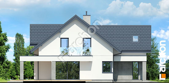 Бочний фасад Будинок у телімах (Г2Е)