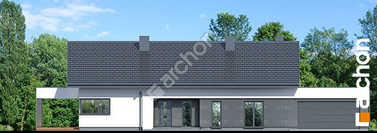 Передній фасад Будинок в пепероміях 5 (Г2)