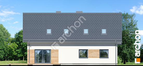 Дворовой фасад Дом в хлорофитуме 9 (Г)