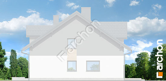 Боковой фасад Дом в ясенце (Б)