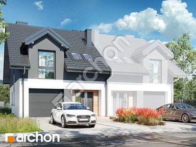 Проект дома ARCHON+ Дом в ясенце (Б) 