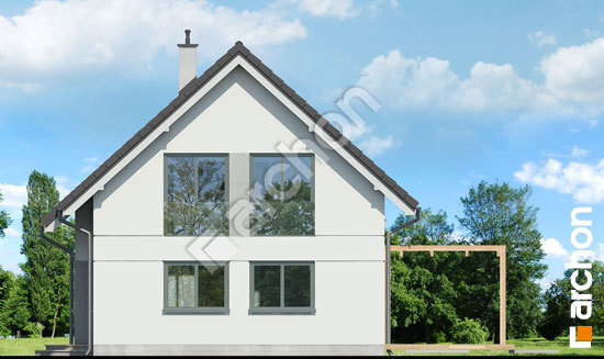 Боковой фасад Дом в хлорофитуме (Е)