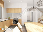 Проект будинку ARCHON+ Будинок в хлорофітумі (Е) візуалізація кухні 1 від 2