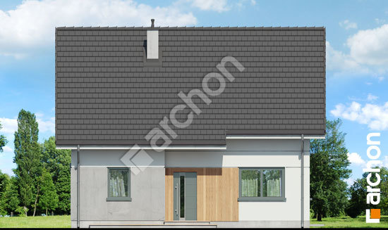 Передній фасад Будинок в хлорофітумі (Е)