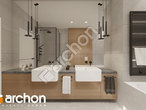 Проект будинку ARCHON+ Будинок в бузку 10 (Г2) візуалізація ванни (візуалізація 3 від 2)