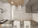 Проект будинку ARCHON+ Будинок в бузку 10 (Г2) візуалізація ванни (візуалізація 3 від 4)
