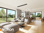 Проект дома ARCHON+ Дом в сирени 10 (Г2) дневная зона (визуализация 1 вид 4)