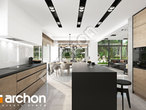 Проект дома ARCHON+ Дом в фелициях 3 (Г2) визуализация кухни 1 вид 3
