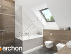 Проект будинку ARCHON+ Будинок у феліціях 3 (Г2) візуалізація ванни (візуалізація 3 від 2)
