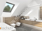 Проект дома ARCHON+ Дом в фелициях 3 (Г2) визуализация ванной (визуализация 3 вид 3)