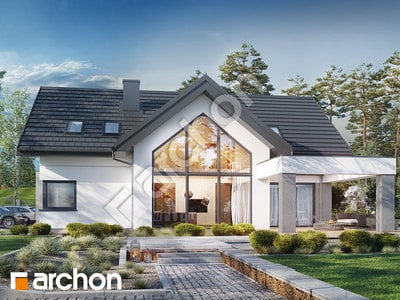 Проект дома ARCHON+ Дом в фелициях 3 (Г2) Вид 2