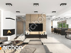 Проект будинку ARCHON+ Будинок у феліціях 3 (Г2) денна зона (візуалізація 1 від 6)