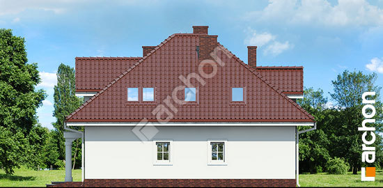 Боковой фасад Дом в тимьяне вер.3