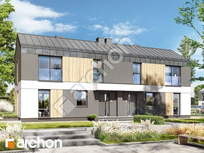 Проєкт будинку ARCHON+ Будинок в еверніях (Р2) 