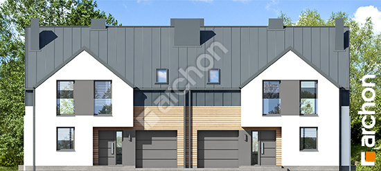 Передній фасад Будинок в гунерах 2 (Р2) вер.2