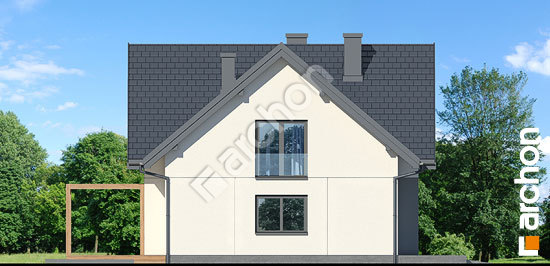 Боковой фасад Дом в малиновках 21 (Г)